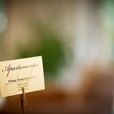 Apartmán Ingos Apartamentai Palanga